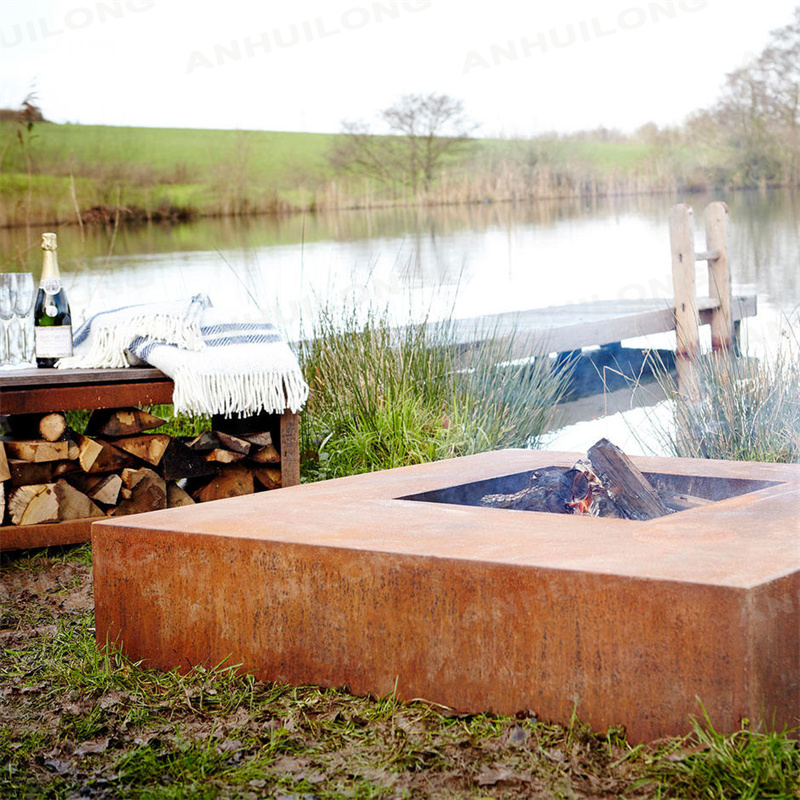 Stainless steel substitute fire pit table Vendor